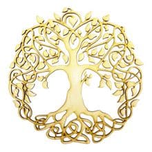 Family Tree of Life 3mm Ply Craft Picture Decoration can be Framed 175 200 210mm